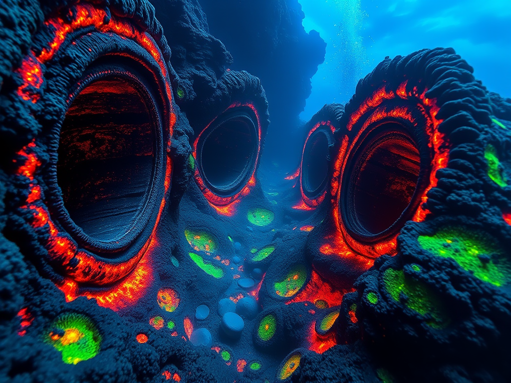 Descubren las chimeneas volcánicas submarinas más profundas del planeta