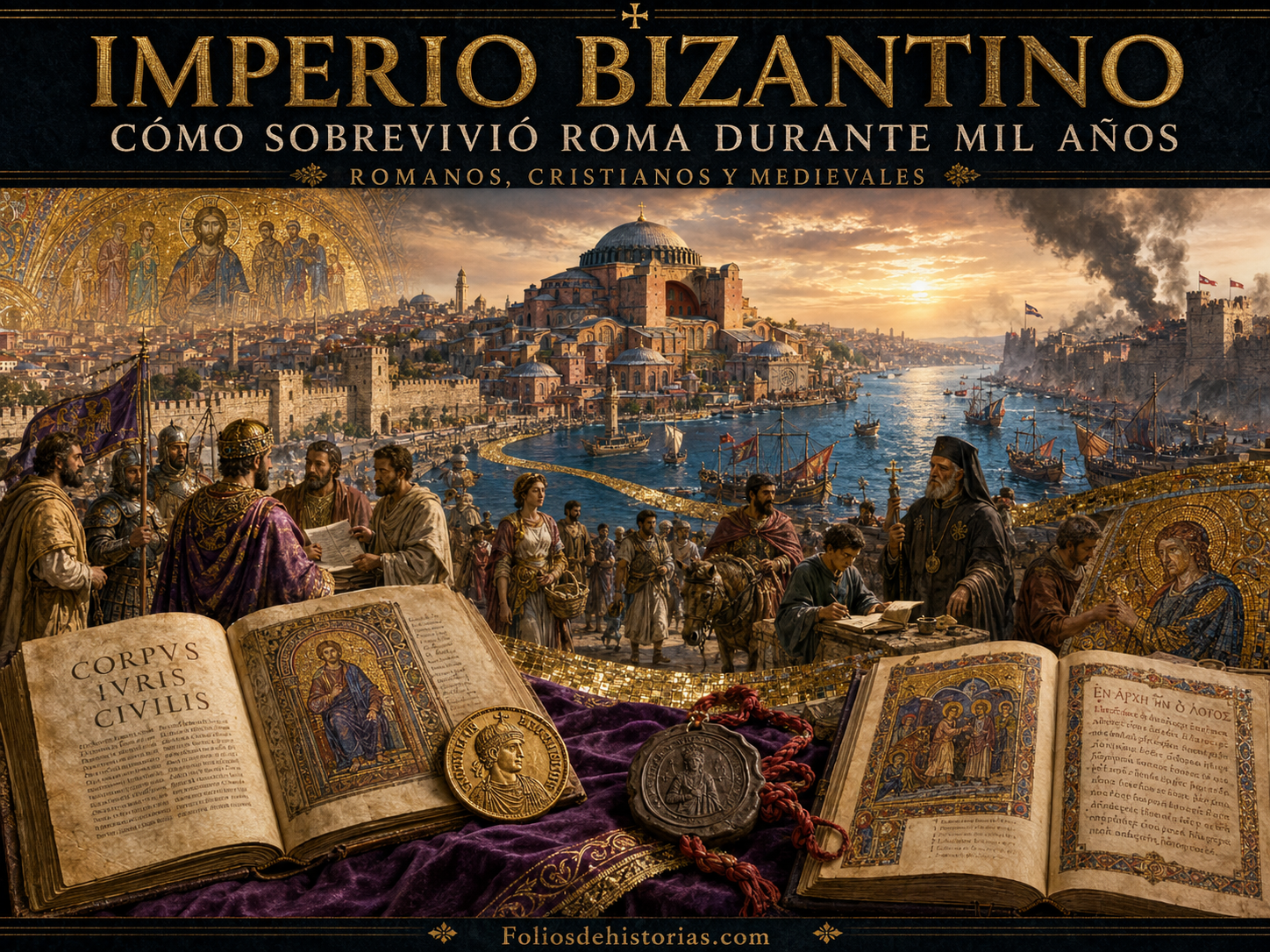 🛡️Imperio Bizantino: cómo sobrevivió Roma durante mil años
