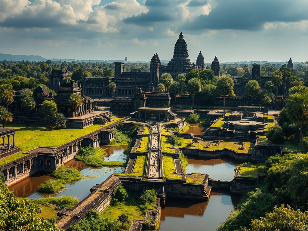 🌐La sequía acabó con el Imperio jemer en Angkor
