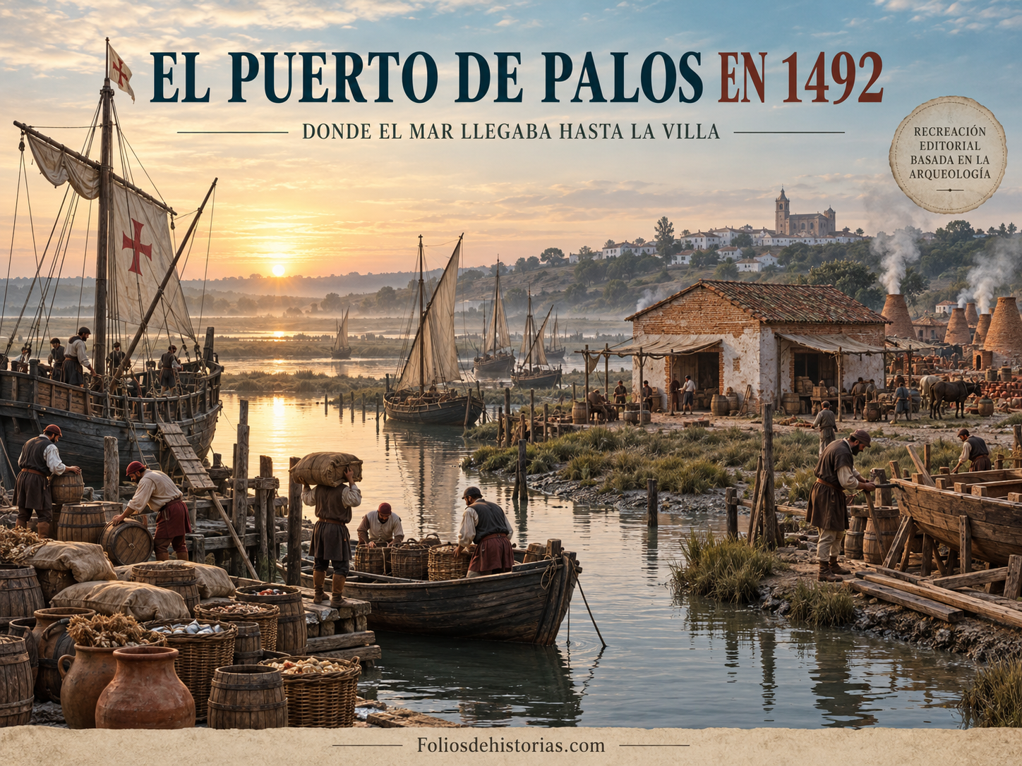 🛶⚓El puerto de Palos en 1492 – Vida cotidiana