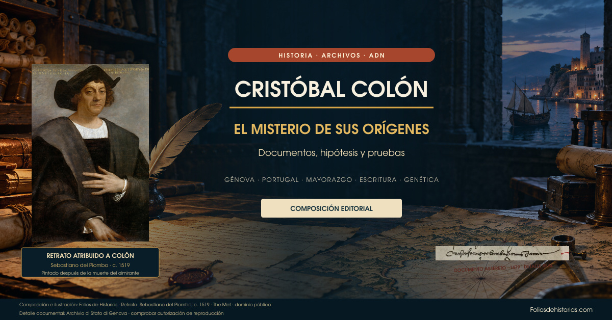 🇪🇸 🇮🇹 Los orígenes de Cristóbal Colón entre documentos y mitos