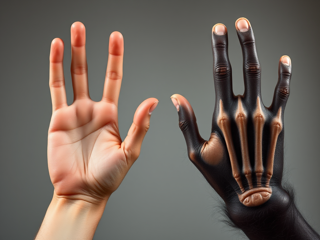 🔤La mano humana ha cambiado menos que la del chimpancé en 6 millones de años