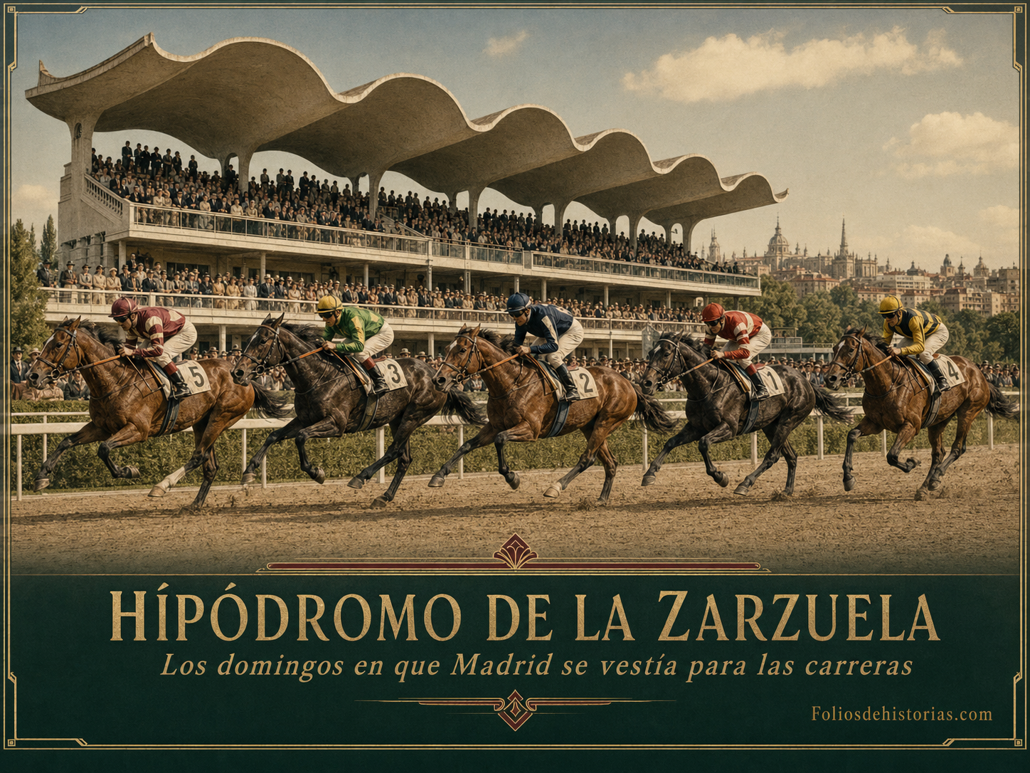 ◆ Hipódromo de la Zarzuela: los domingos en que Madrid se vestía para las carreras