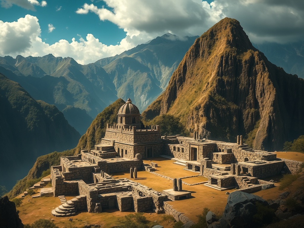 Santuario inca por vía satélite