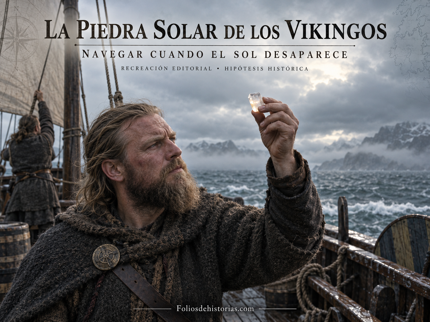 🪨La piedra solar de los vikingos