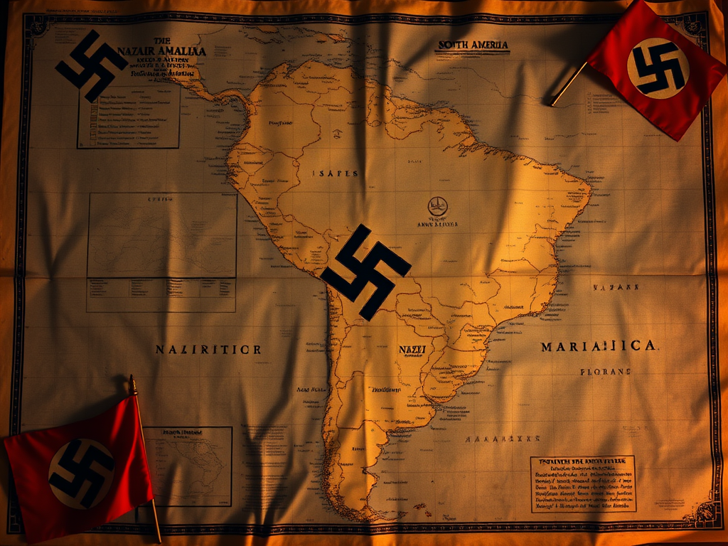 🔤El falso mapa nazi que puso a América en pie de guerra