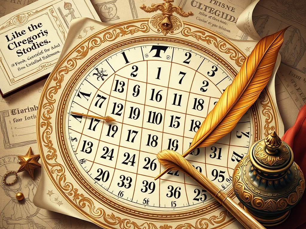 🗓️📜 El Calendario Gregoriano: cuando el tiempo se volvió universal