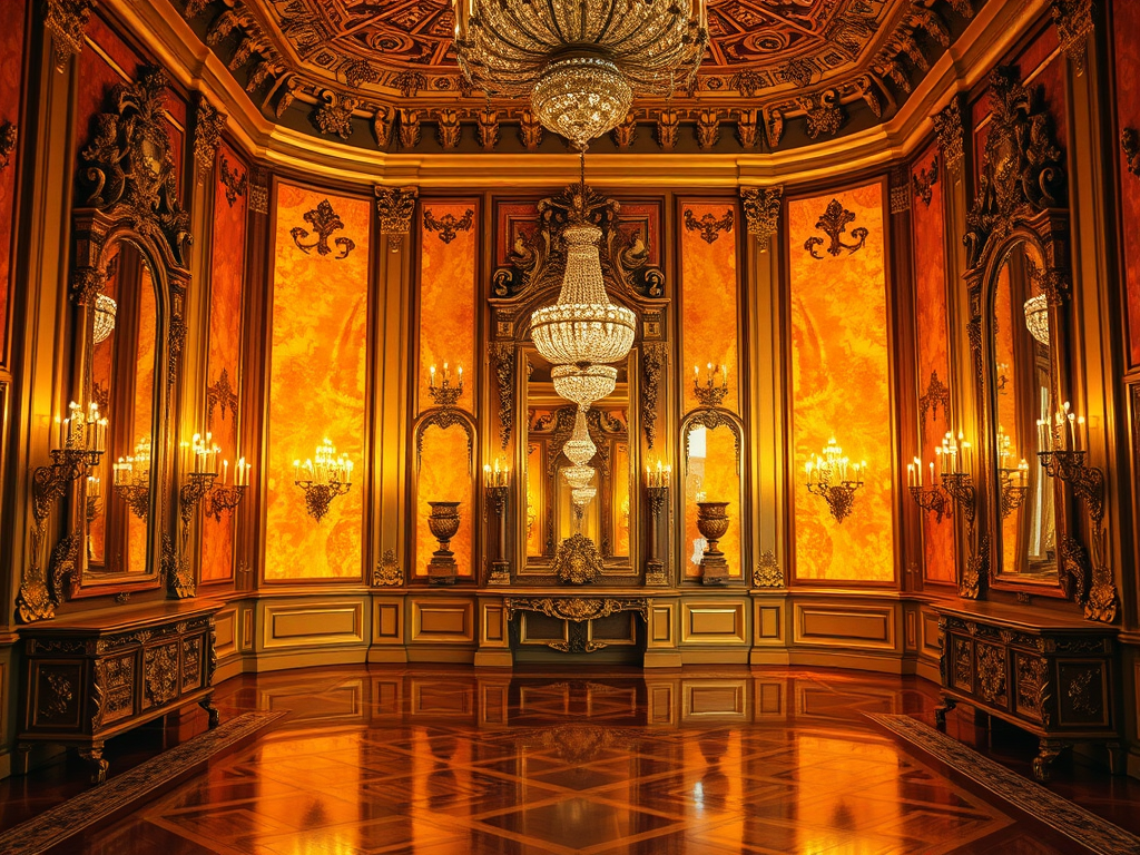 🟠✨ La Cámara de Ámbar – El enigma dorado del Palacio de Catalina