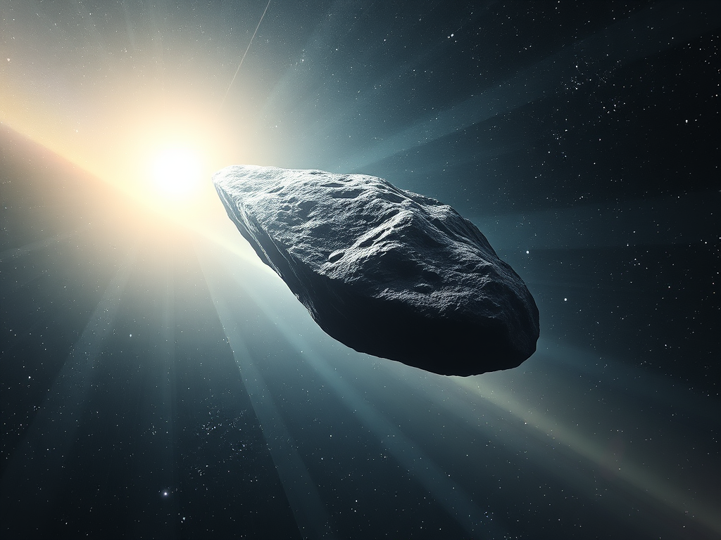 Así es Oumuamua, “el mensajero que llegó el primero”