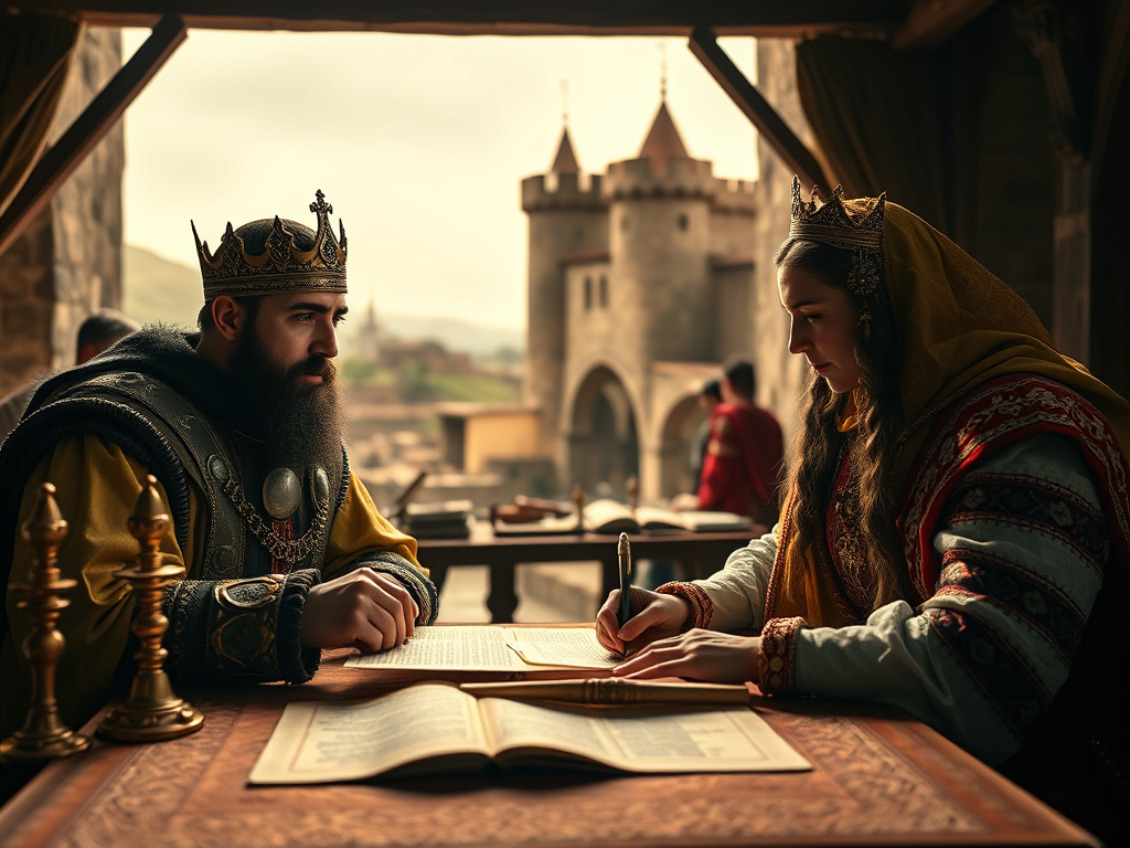 📜⚔️ El Tratado de Monteagudo (1291) – Cuando Corona, nobleza y frontera se encontraron en las montañas