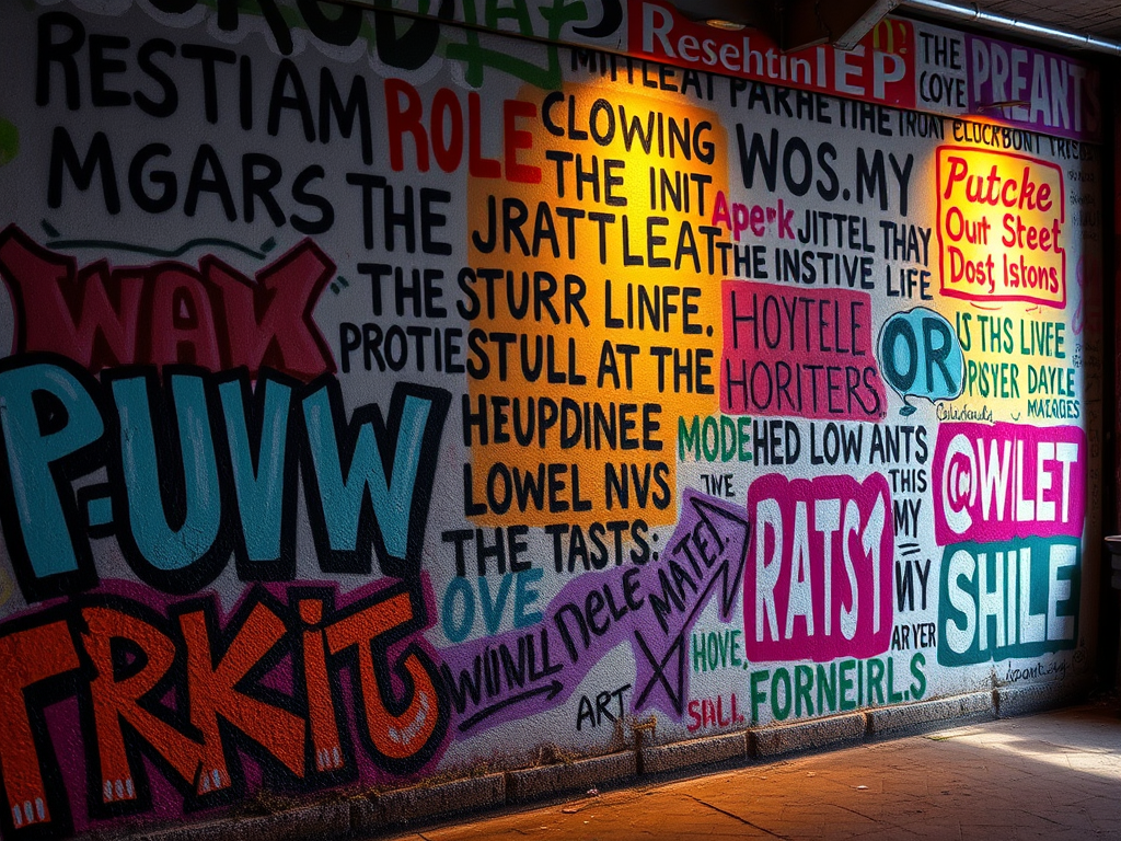 🖍️✏️Frases Célebres vistas en Grafitis