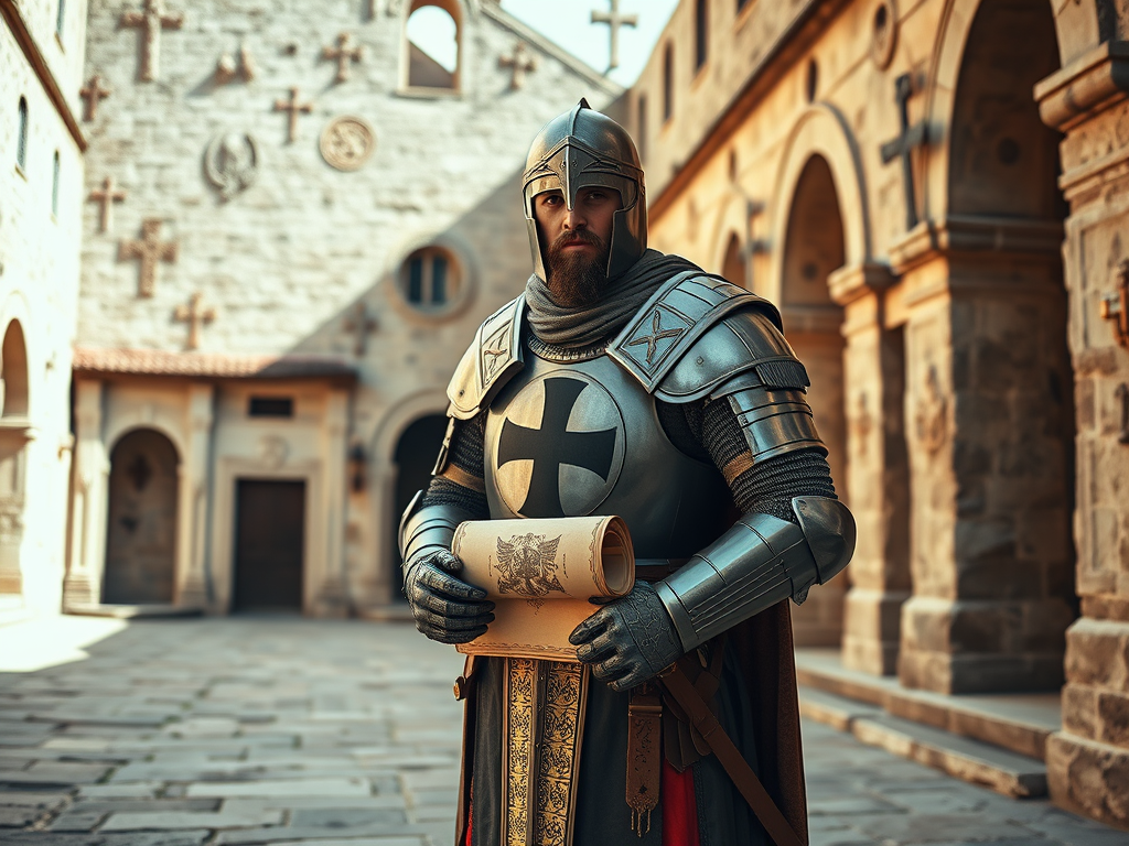 🛡️ El Código Templario – Entre reglas, sigilo y significado: lo que realmente gobernaba a los caballeros del Temple