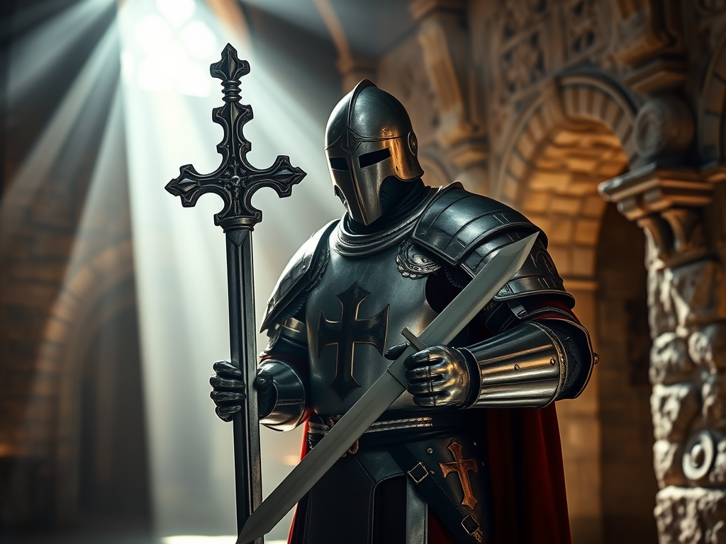 ⚖️ La Regla de los Templarios – La “constitución” de una orden temible: vida monástica, disciplina guerrera y una norma que lo regulaba todo