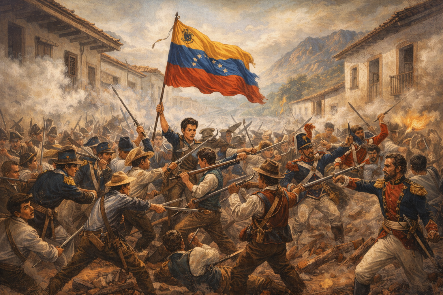 ⚔️🌿 1814 — Batalla de La Victoria: pólvora, patria y gesta heroica