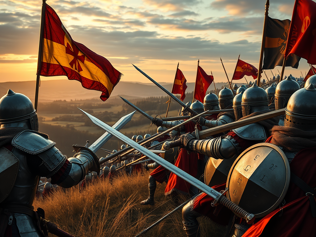 ⚔️🌄 1066 — Batalla de Hastings – El día que cambió Inglaterra para siempre
