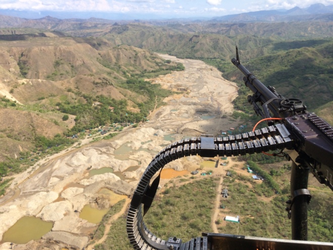 Así arrasó la fiebre del oro el río San Bingo de Colombia