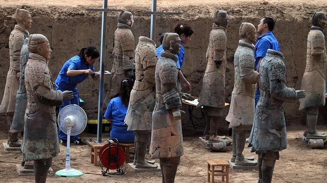 🔤 Otros 110 nuevos guerreros engrosan las filas del Ejército de Terracota de Xian