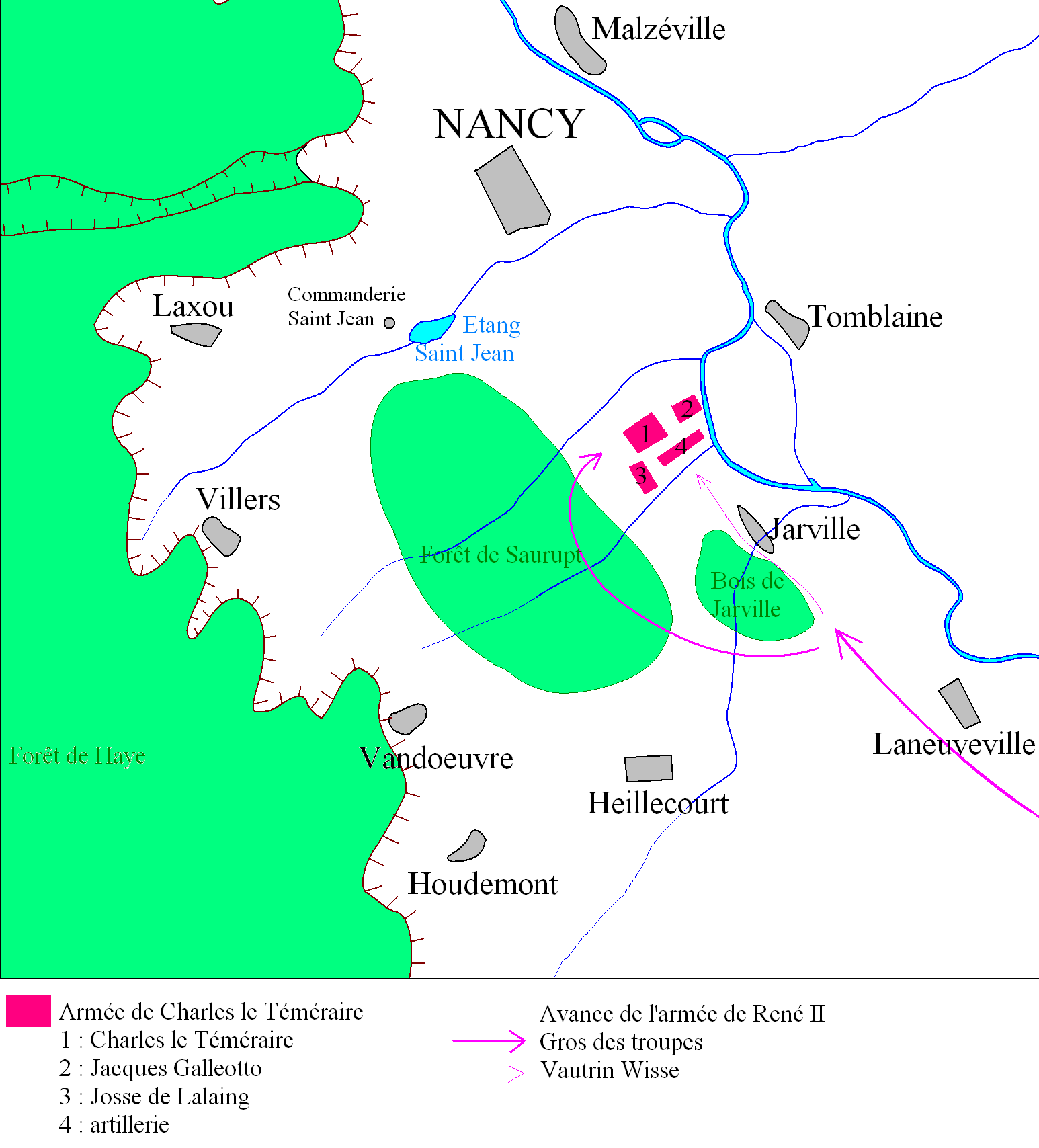 ⚔️ Batalla de Nancy – 1477: el día que cambió el mapa de Borgoña y Lorena