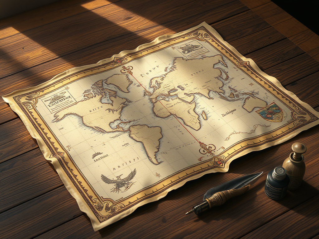 🗺️ El mapa que no debía existir: cartografía prohibida y secretos geográficos de la Edad Media