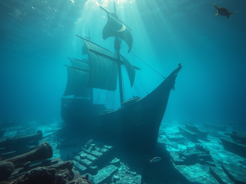 ⚓️ El galeón perdido de la Bahía de Campeche: oro, piratas y un misterio bajo las aguas