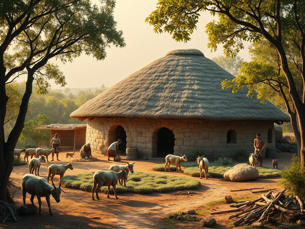 🌾 La vida en las primeras aldeas del Neolítico (6000-3500 a.C.): origen, innovaciones y legado