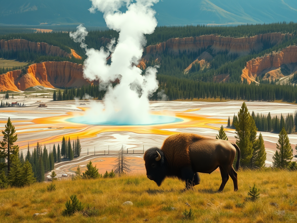 🌋 Parque Nacional de Yellowstone: la joya natural sobre un supervolcán