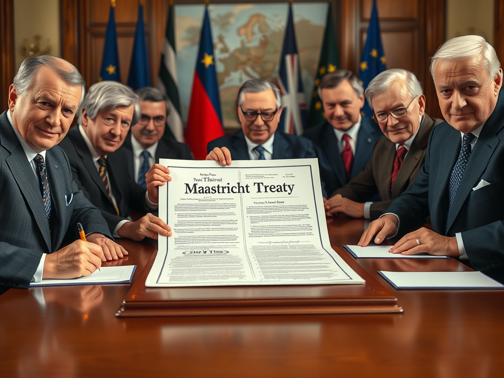 🏛️ El Tratado de Maastricht: la carta fundacional de la Unión Europea moderna