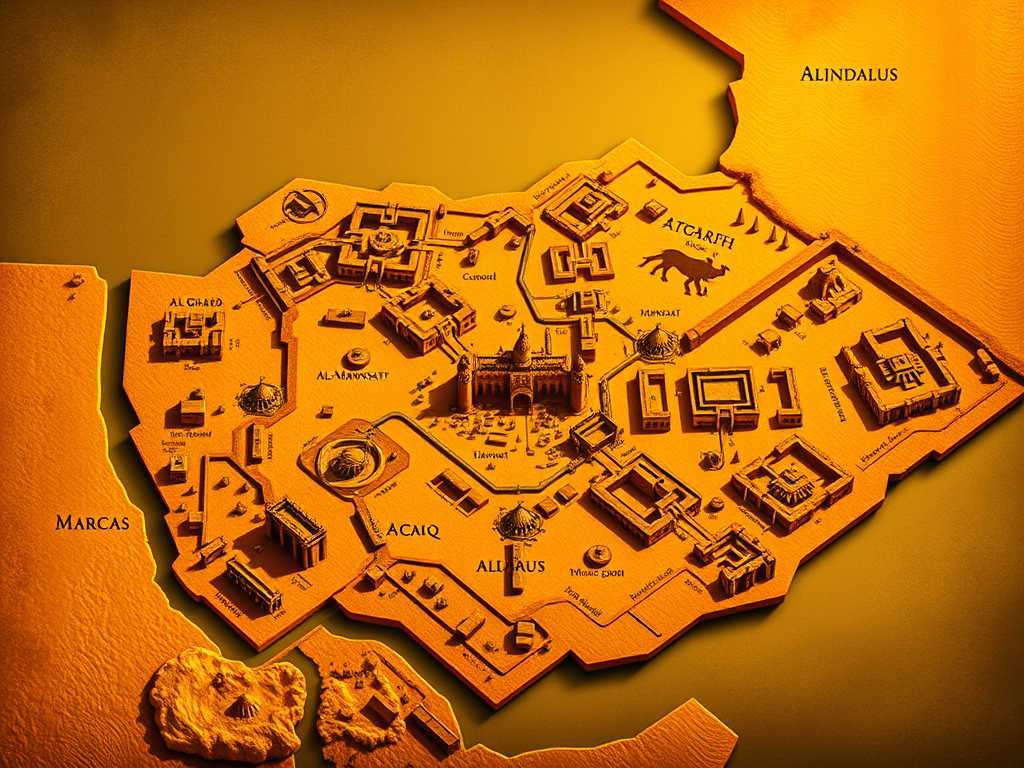🗺️🏰 La geografía del poder: La organización territorial de Al Ándalus