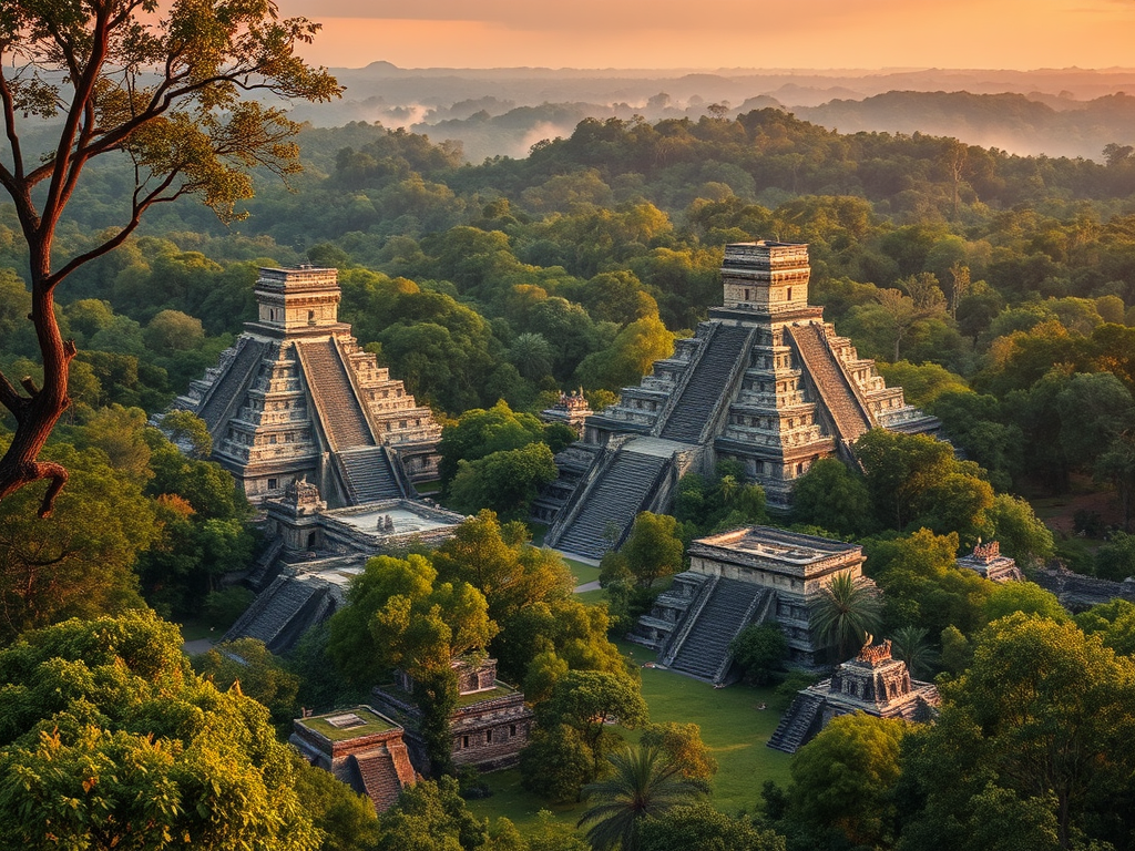 🗿🌽 Naciones mayas principales – Entre ciudades estado, alianzas y ciclos de poder