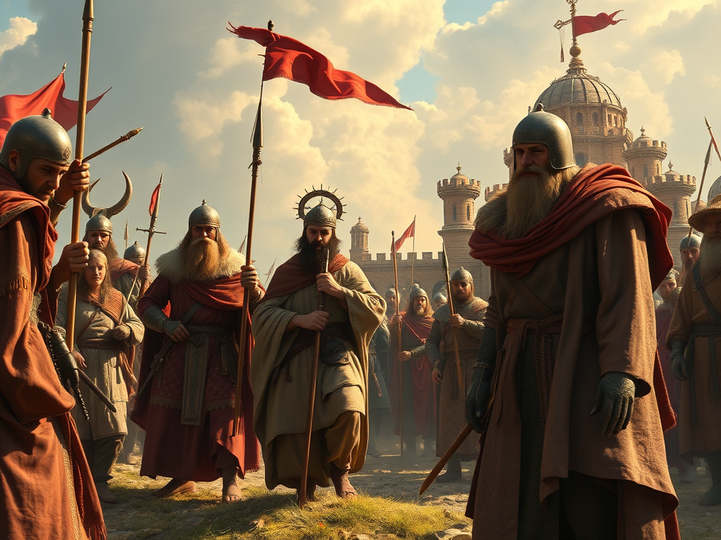 ⚔️🌍 Avaros, francos, bizantinos y eslavos – Un ensayo comparativo sobre poder, frontera y transformación en la Europa del siglo VI–IX