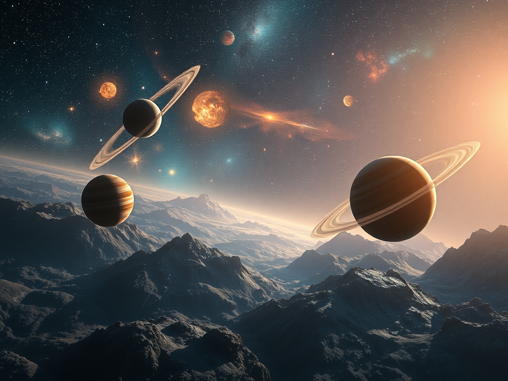 🌌 La existencia de exoplanetas – Más allá de nuestro sistema solar: el mapa invisible de mundos posibles