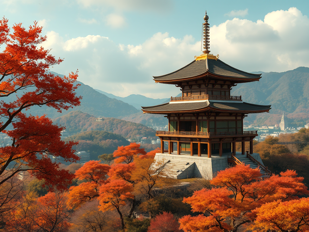 🍁 El Templo Kiyomizu-dera: cuando la madera desafía al vacío en Japón