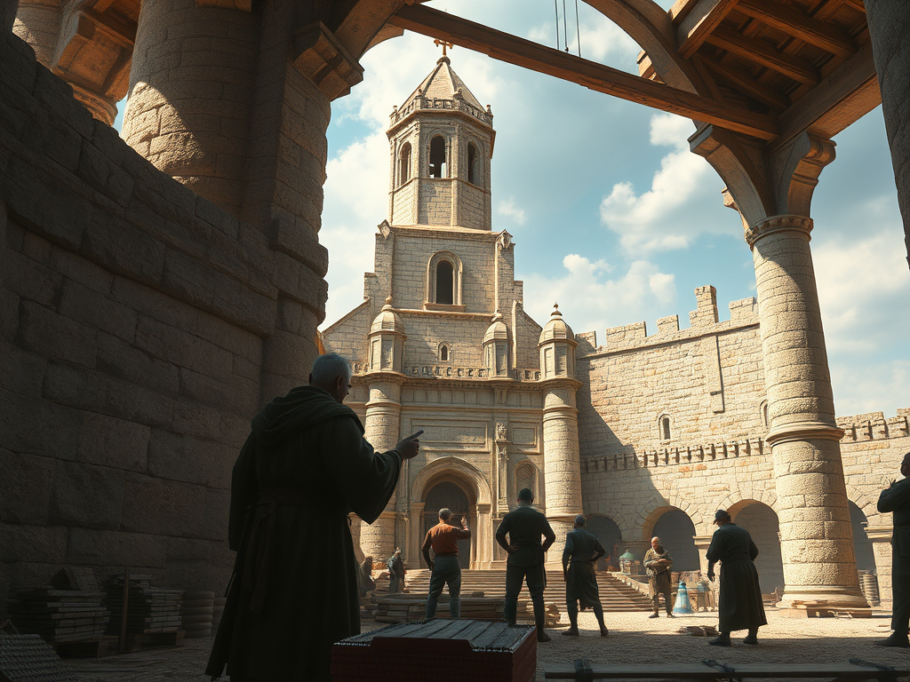 🏗 Cómo se construía una iglesia románica: ingeniería medieval sin arquitectos titulados