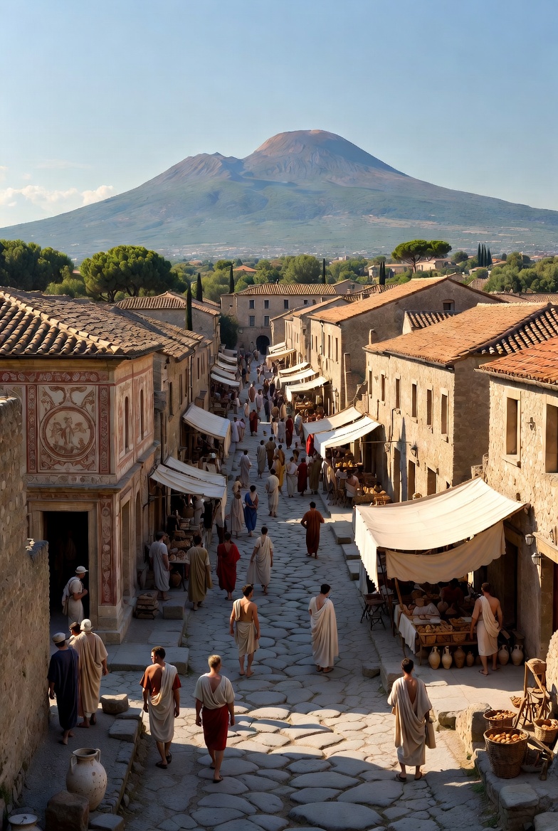 🌋 Pompeya: la ciudad donde el tiempo murió bajo la ceniza