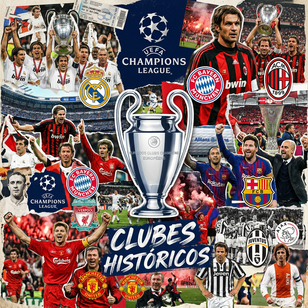 🏆 Los 23 campeones de Europa: todos los clubes que conquistaron la Copa de Europa y la Champions League