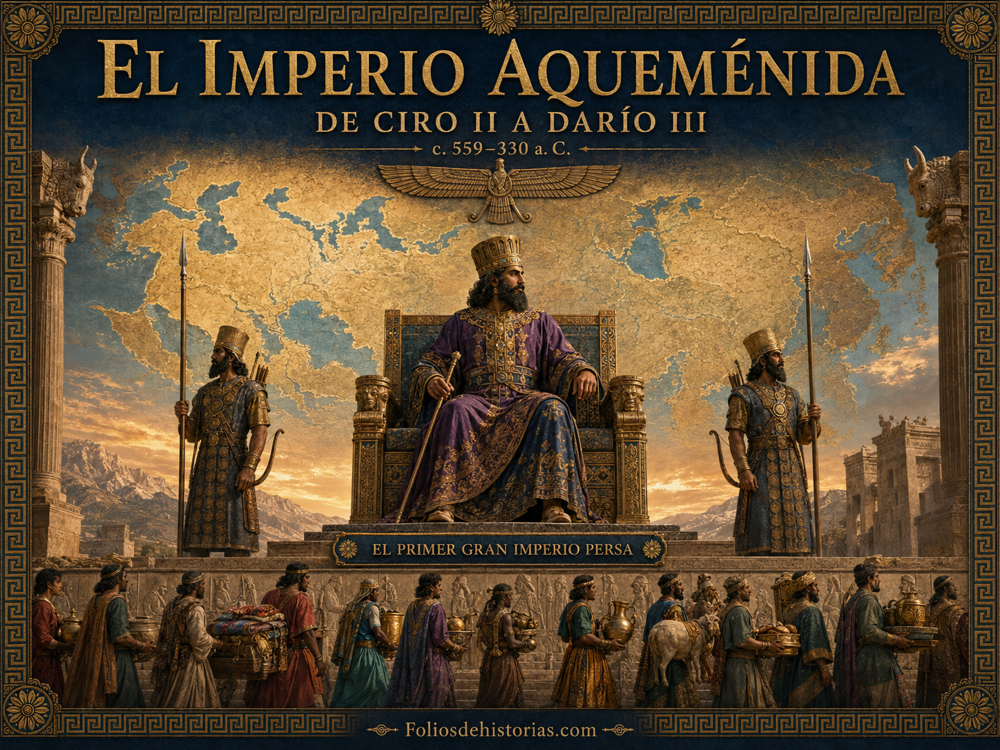 🏛️ La expansión del Imperio aqueménida – Cuando Persia se convirtió en leyenda del poder imperial