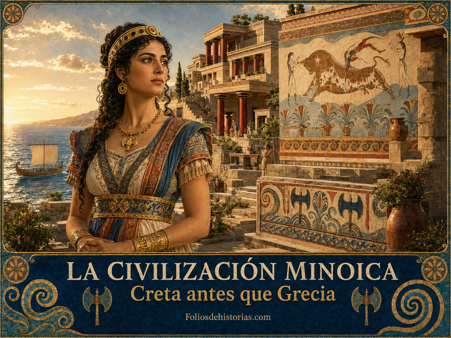 🐂🌊 La Civilización Minoica: Creta antes que Grecia