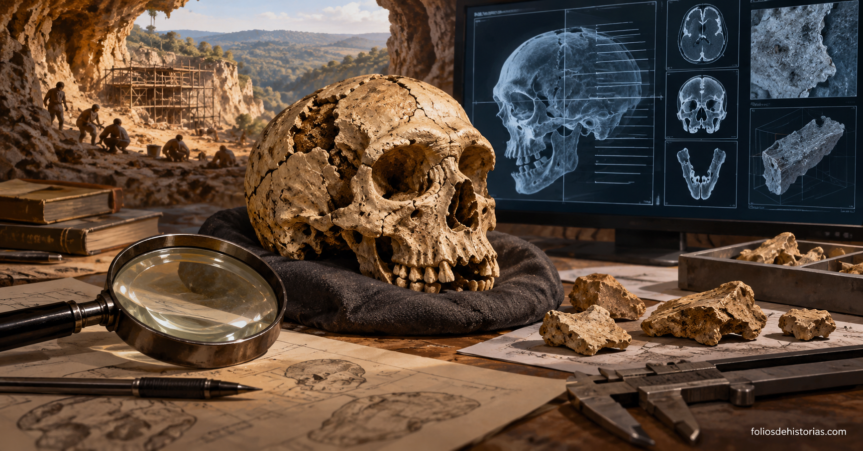 El Cráneo 17 de Atapuerca: las pruebas de una muerte violenta hace 430.000 años