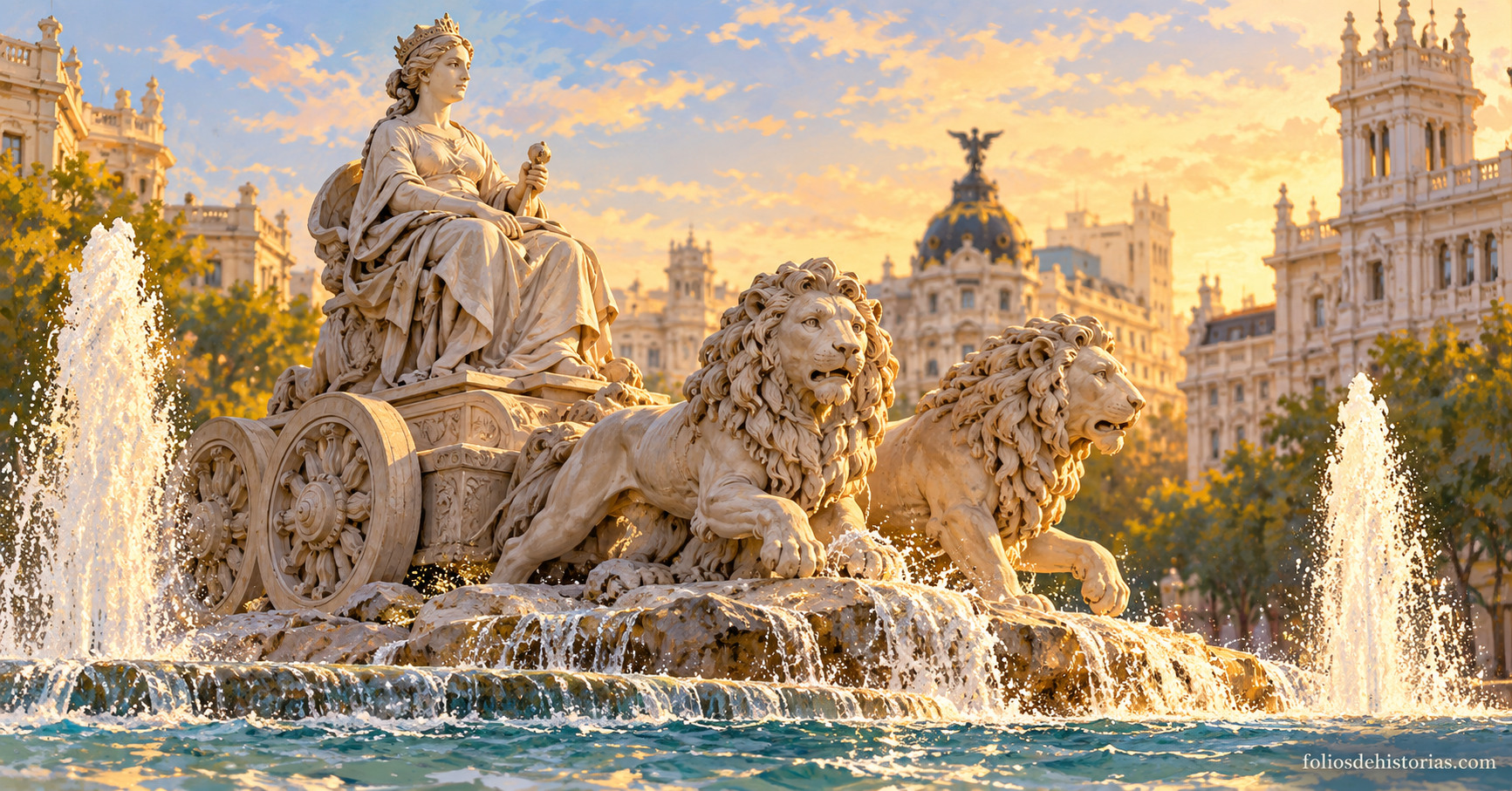 Cinco historias reales de Cibeles: agua, guerra y memoria de Madrid